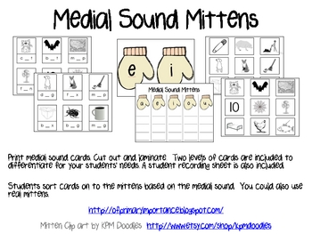 Medial Sound Mitten Sort