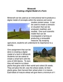Minecraft: Creating a Digital Model of a Farm Common Core