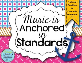 Music Is Anchored in Standards {Music Standards Posters}