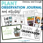 My Plant Observation Journal {and other plant activities}