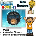 Ocean Theme Working on Teen Numbers MOVE IT!