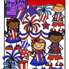 Patriotic Kids {Creative Clips Digital Clipart}