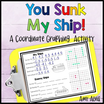 Plotting Points - Coordinate Graphing Math Game