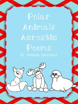 Polar Animals - Acrostic Poems