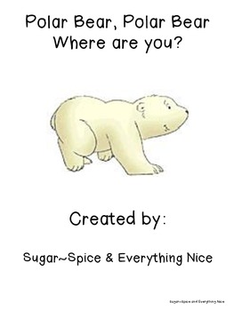 Polar Bear Interactive/Emergent Reader Positional Words