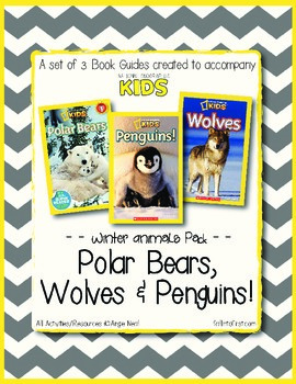 Polar Bears, Penguins and Wolves Book Guides