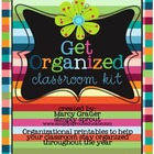 Printable Kit for the Classroom teacher: Get organized and