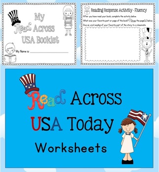 Read Across USA Today Printables for Read Across America Week