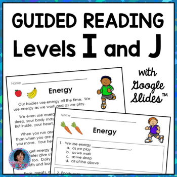 Reading Comprehension Passages for Guided Reading Levels I and J