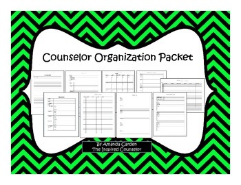 School Counselor Organization Packet