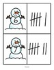 Snowman Numbers Tally Marks Match 0-20 FREE