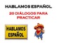 Spanish Speaking Tasks (20 conversation task cards)