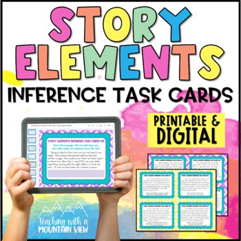 Story Elements Inference Task Cards