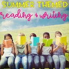 Summer Themed Reading and Writing Review
