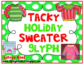 http://www.teacherspayteachers.com/Product/Tacky-Holiday-Sweater-Glyph-Christmas-FREEBIE-430419