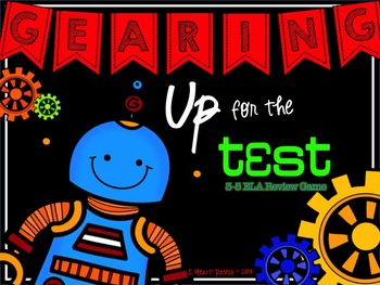 Test Prep: Gearing Up for the Test ELA Review Game for 3-5