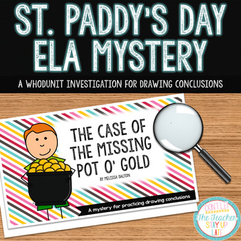 The Case of the Missing Pot O' Gold - an activity for draw