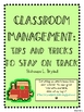 Tips and Tricks to Keep Your Class on Track (Classroom Man