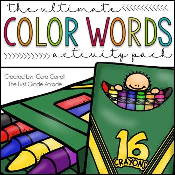 True Colors {A Color Word Identification Practice Packet}