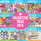 Valentines Day Graphics MEGA Pack - Graphics From the Pond