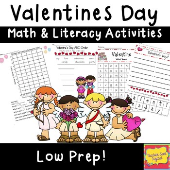 Valentine's Day Math & Literacy Packet
