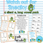 Watch Out for Sneaky e: a silent e, long vowel pack