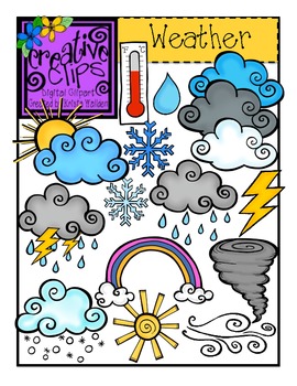 Weather {Creative Clips Digital Clipart}