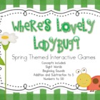 Where&#039;s Lovely Ladybug?  Spring Themed Interactive Games