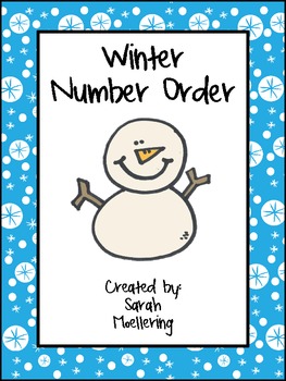Winter Number Order Game (Freebie!)