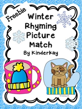 Winter Rhyming Picture Match
