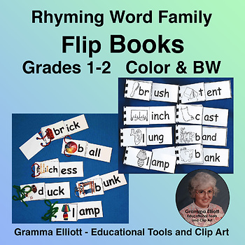 http://www.teacherspayteachers.com/Product/Word-Family-Flip-Books-Grades-1-2-color-383267
