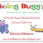 Write the Room Literacy Center - Going Buggy!