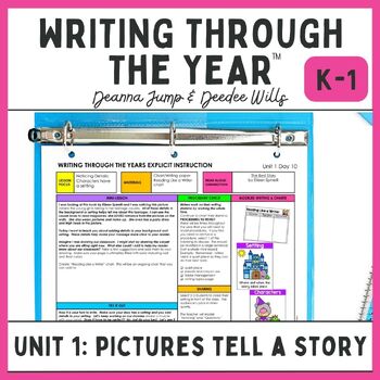 Writing Through the Year Unit 1 {Aligned with Common Core}