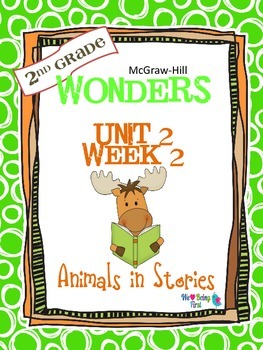 2nd Grade Wonders Reading ~ Unit 2 Week 2 ~ Animals in Stories