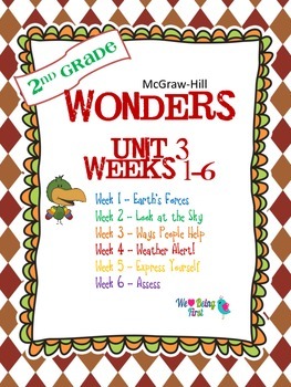 2nd Grade Wonders Reading ~  Unit 3 Bundle