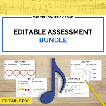 Assessment Bundle for Music