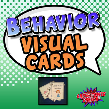 Behavior Visual Cards (FREE)