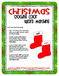 Christmas Stocking Color Word Matching Game - FREEBIE!