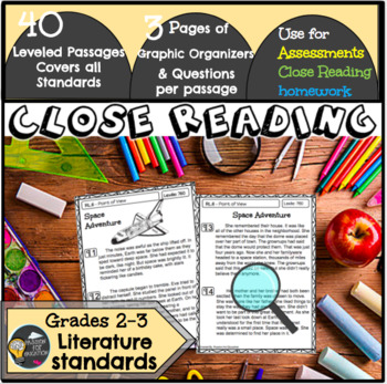 Close Reading Passages 2nd/3rd Grade (Literature)