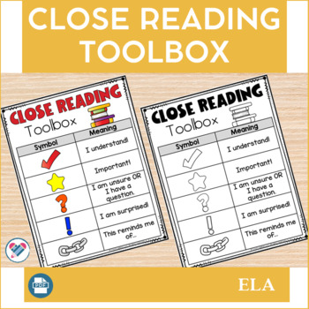 Close Reading Toolbox