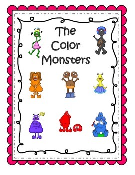 Color Monsters Color Posters