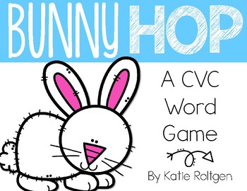 Do the Bunny Hop! {A CVC Word Game}