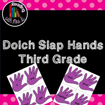 Dolch Slap Hands: Third Grade