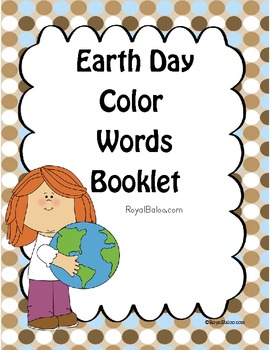 Earth Day Color Booklets