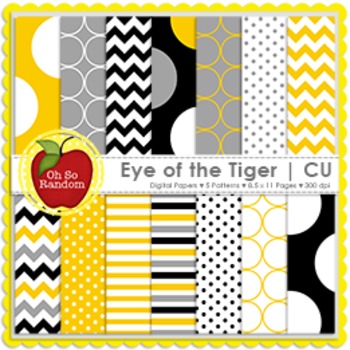 Eye of the Tiger {Papers for Commercial Use}