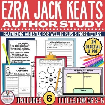 Ezra Jack Keats Author Study for Six Books