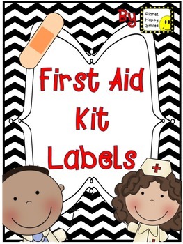First Aid Kit Labels ~ Freebie