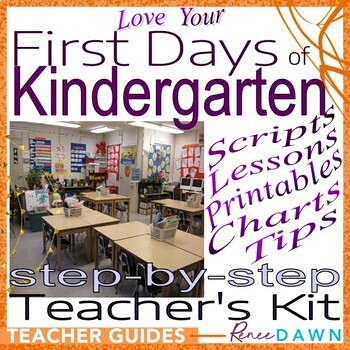 https://www.teacherspayteachers.com/Product/First-Days-of-Kindergarten-Kindergarten-Teachers-Kit-1991912