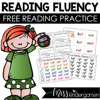 Fluency Families {freebie}