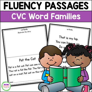 https://www.teacherspayteachers.com/Product/Fluency-Passages-for-Early-Readers-CVC-Word-Families-1666873